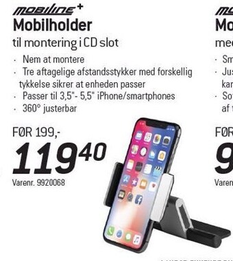 Thansen Mobilholder tilbud
