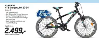 Thansen Mtb drengecykel 20-24" tilbud
