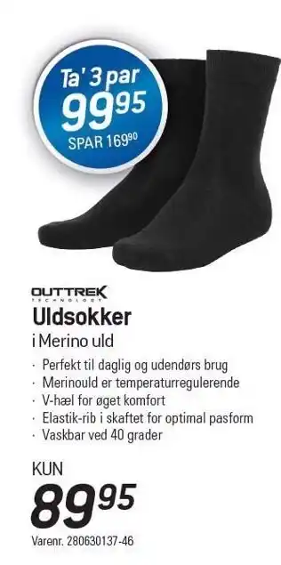 Thansen Uldsokker tilbud