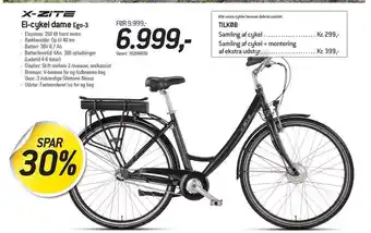 Thansen El-cykel dame tilbud