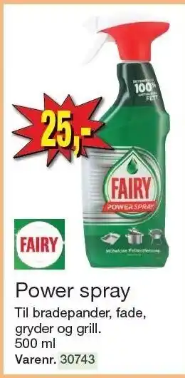 Harald Nyborg Power spray tilbud