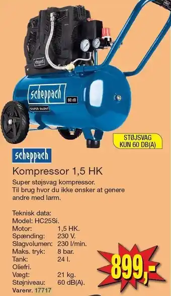 Kompressor 1,5hk