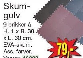 Harald Nyborg Skumgulv tilbud