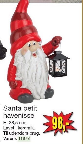 Harald Nyborg Santa petit havenisse tilbud