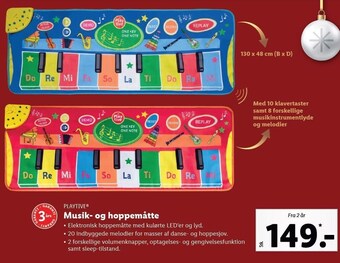 Musik og hoppemåtte