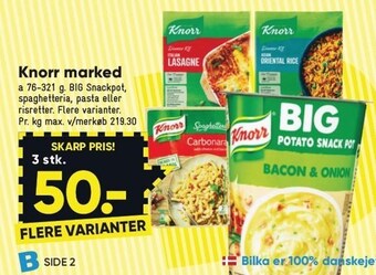 Bilka Knorr marked tilbud