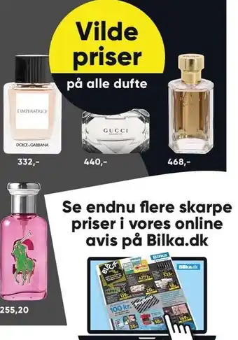 Bilka Vilde tilbud på alle dufte tilbud