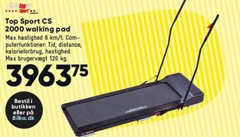 Bilka Top sport cs 2000 walking pad tilbud