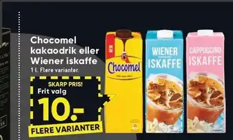 Bilka Chocomel kakaodrik el. wiener iskaffe tilbud