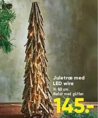Bilka Juletræ med led wire tilbud