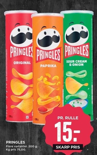 MENY Pringles chips tilbud