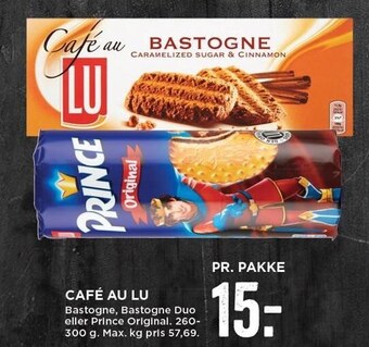 MENY Café au lu tilbud