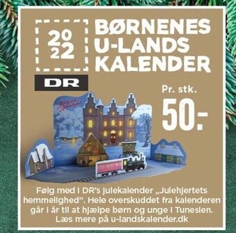 MENY Børnenes u-lands kalender tilbud