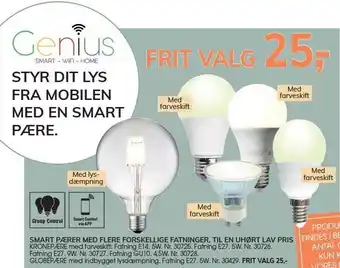 Daells Bolighus Smart pærer tilbud