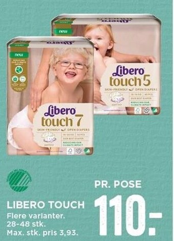 MENY Libero touch tilbud