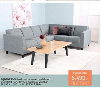 Daells Bolighus Hjørnesofa tilbud