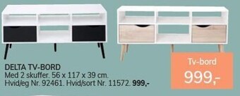 Daells Bolighus Delta tv-bord tilbud