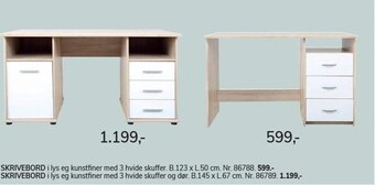 Daells Bolighus Skrivebord tilbud