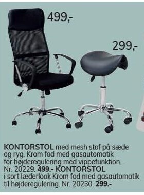 Daells Bolighus Kontorstol tilbud