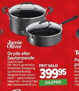 Din Isenkræmmer Gryde eller sauterpande tilbud