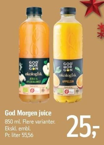 Føtex God morgen juice tilbud
