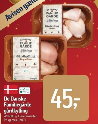 Føtex De danske familiegårde gårdkylling tilbud