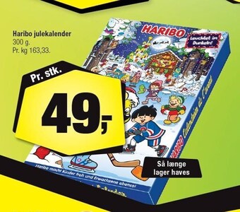 Calle Haribo julekalender tilbud