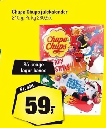 Calle Chupa chups julekalender tilbud