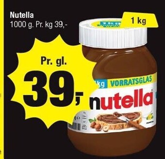 Calle Nutella tilbud