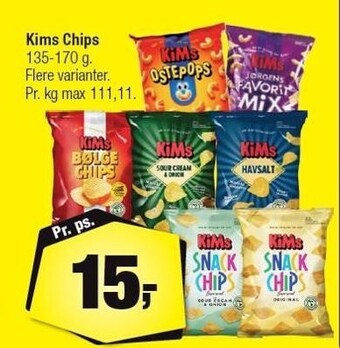 Calle Kims chips tilbud