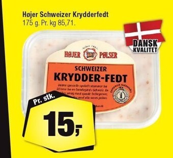 Calle Højer schweizer krydderfedt tilbud