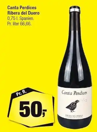 Canta perdices ribera del duero