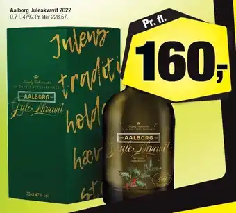 Calle Aalborg juleakvavit 2022 tilbud