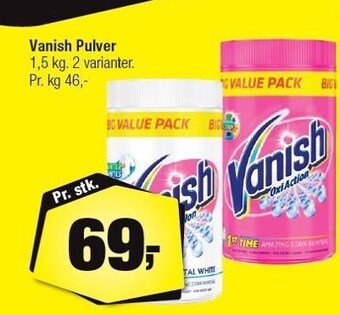Calle Vanish pulver tilbud