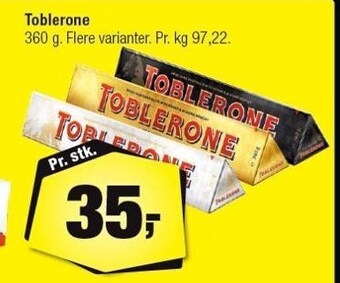 Calle Toblerone tilbud