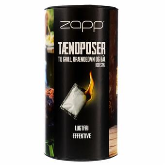 Fleggaard Zapp optændingspose tønde 100 stk tilbud