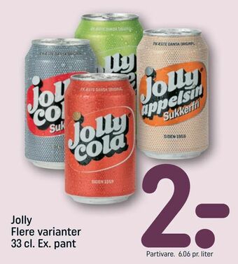 REMA 1000 Jolly tilbud