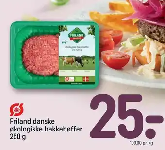 REMA 1000 Friland danske økologiske hakkebøffer tilbud