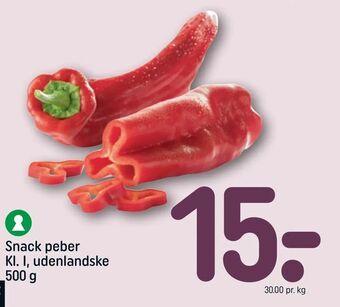 REMA 1000 Snack peber tilbud