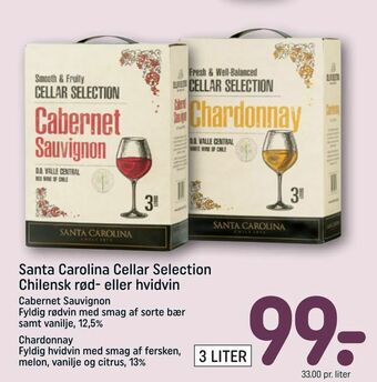 Santa Carolina Cellar Selection Chilensk rød- eller hvidvin
