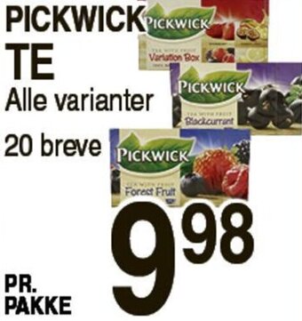 ABC Lavpris Pickwick Te tilbud