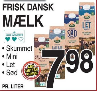 ABC Lavpris Mælk tilbud