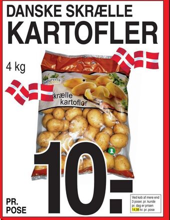 ABC Lavpris Kartofler tilbud