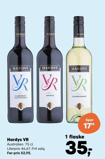 Kvickly Hardys vr tilbud