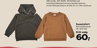 Kvickly Sweatshirt tilbud