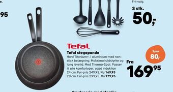 Kvickly Tefal stegepande tilbud