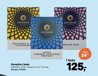 Kvickly Savanha i boks tilbud