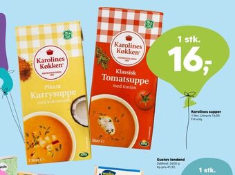 Kvickly Karolines supper tilbud