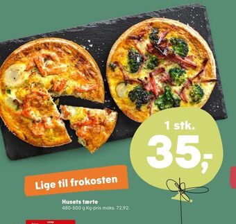 SuperBrugsen Husets tærte tilbud