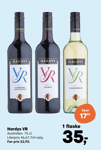 SuperBrugsen Hardys vr tilbud